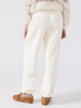 Tassel Beaded Joggers Cream