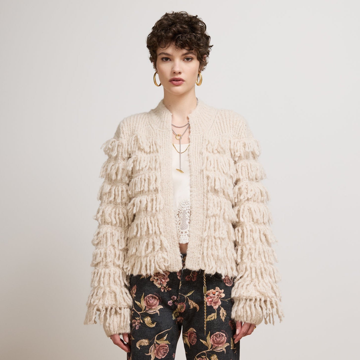 Suki Cardi Cream