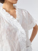 August Embroidered Blouse White