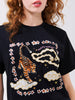Courageous Tiger Embellished T-Shirt