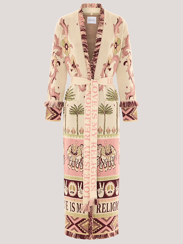 Nandita Duster Pink