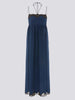 Ashley Silk Dress Navy
