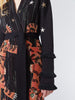 Tibetan Tiger Cotton Jacquard Duster Black