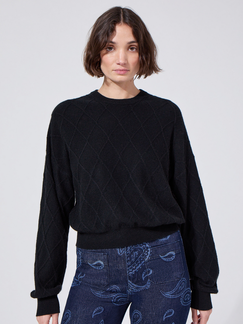 Janis Cashmere Jumper Black