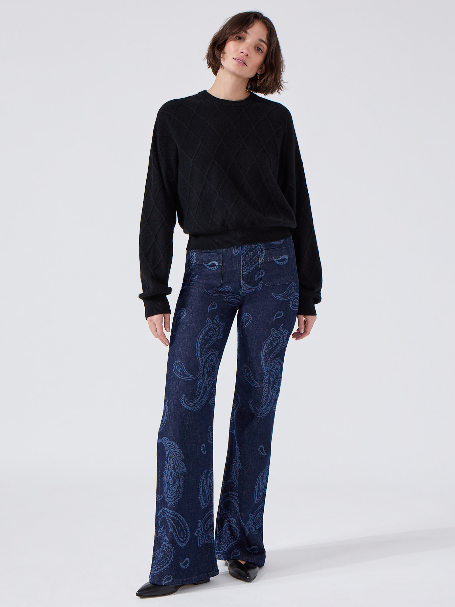 Janis Cashmere Jumper Black