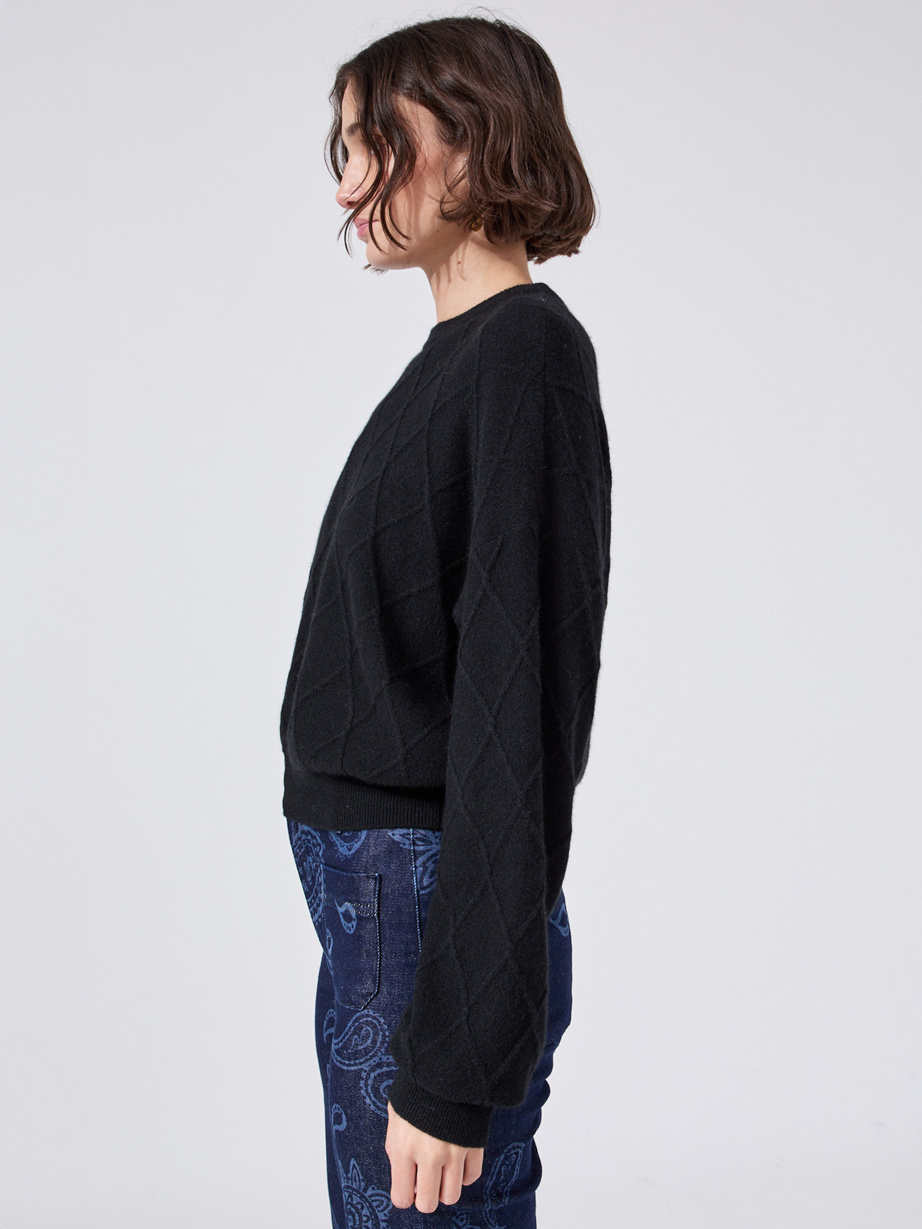 Janis Cashmere Jumper Black