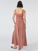 Courtney Silk Maxi Cami Dress Burnt Rose