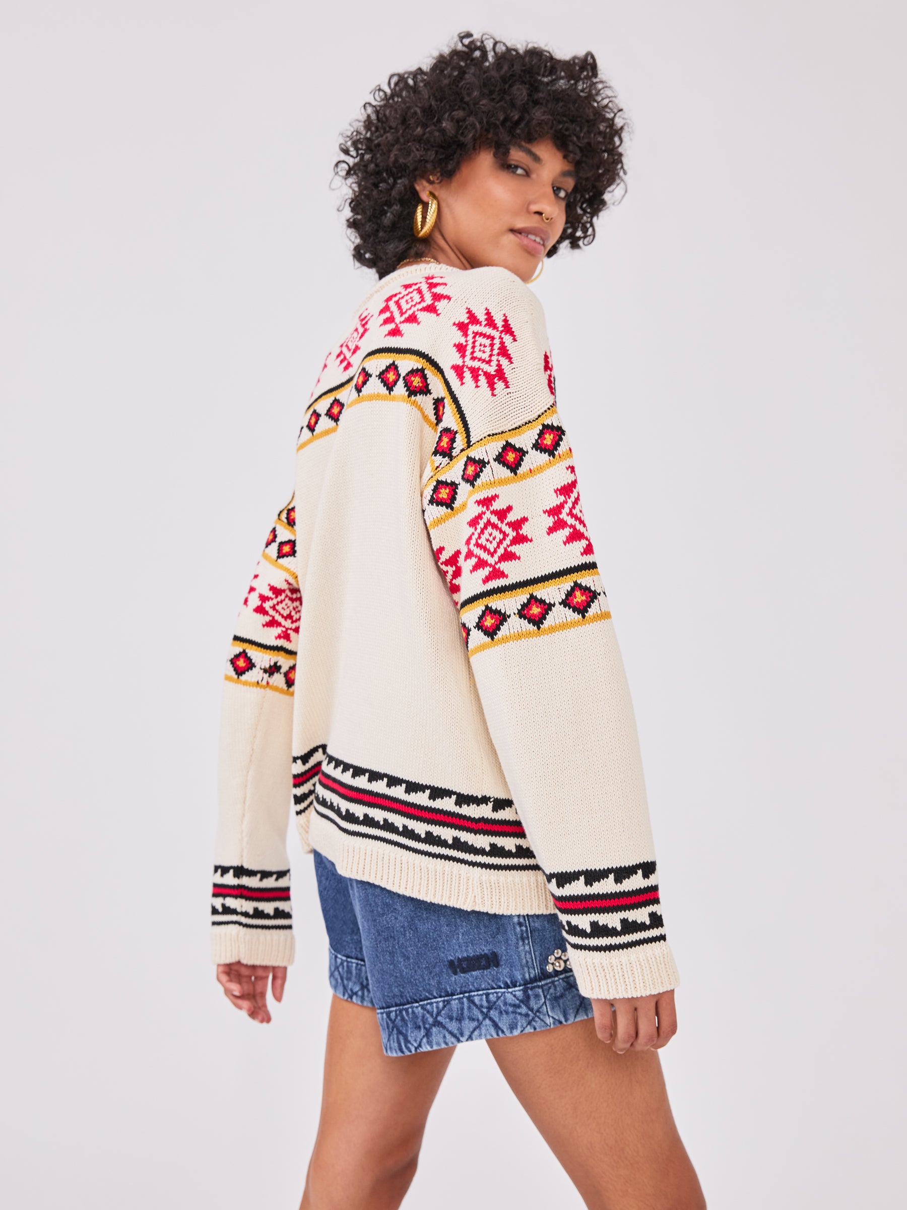 Nomadic Tapestry Jumper Cream