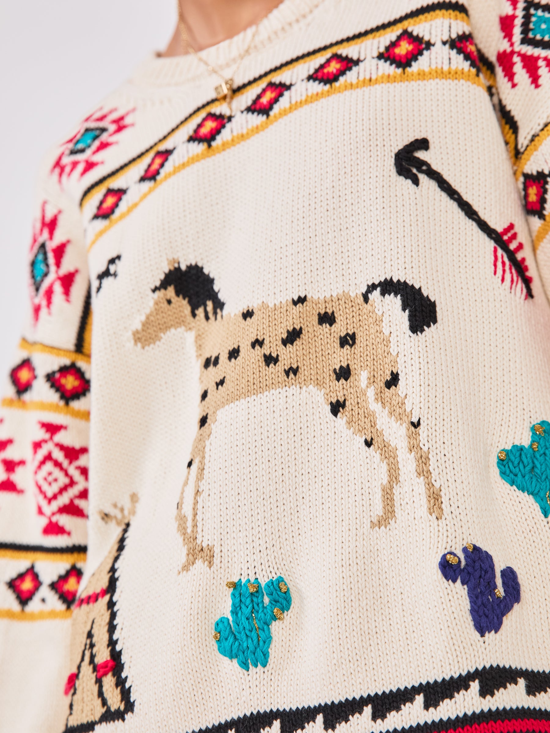 Nomadic Tapestry Jumper Cream