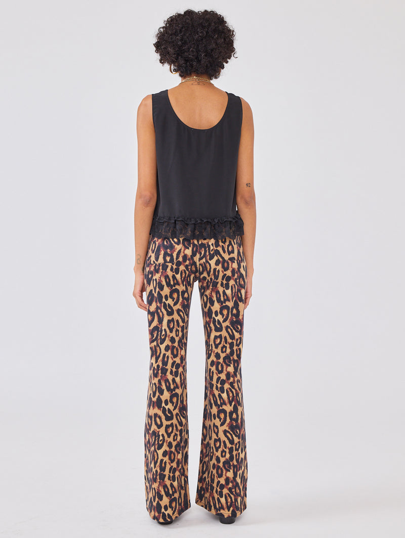 Cosmic Cat Flare Jeans