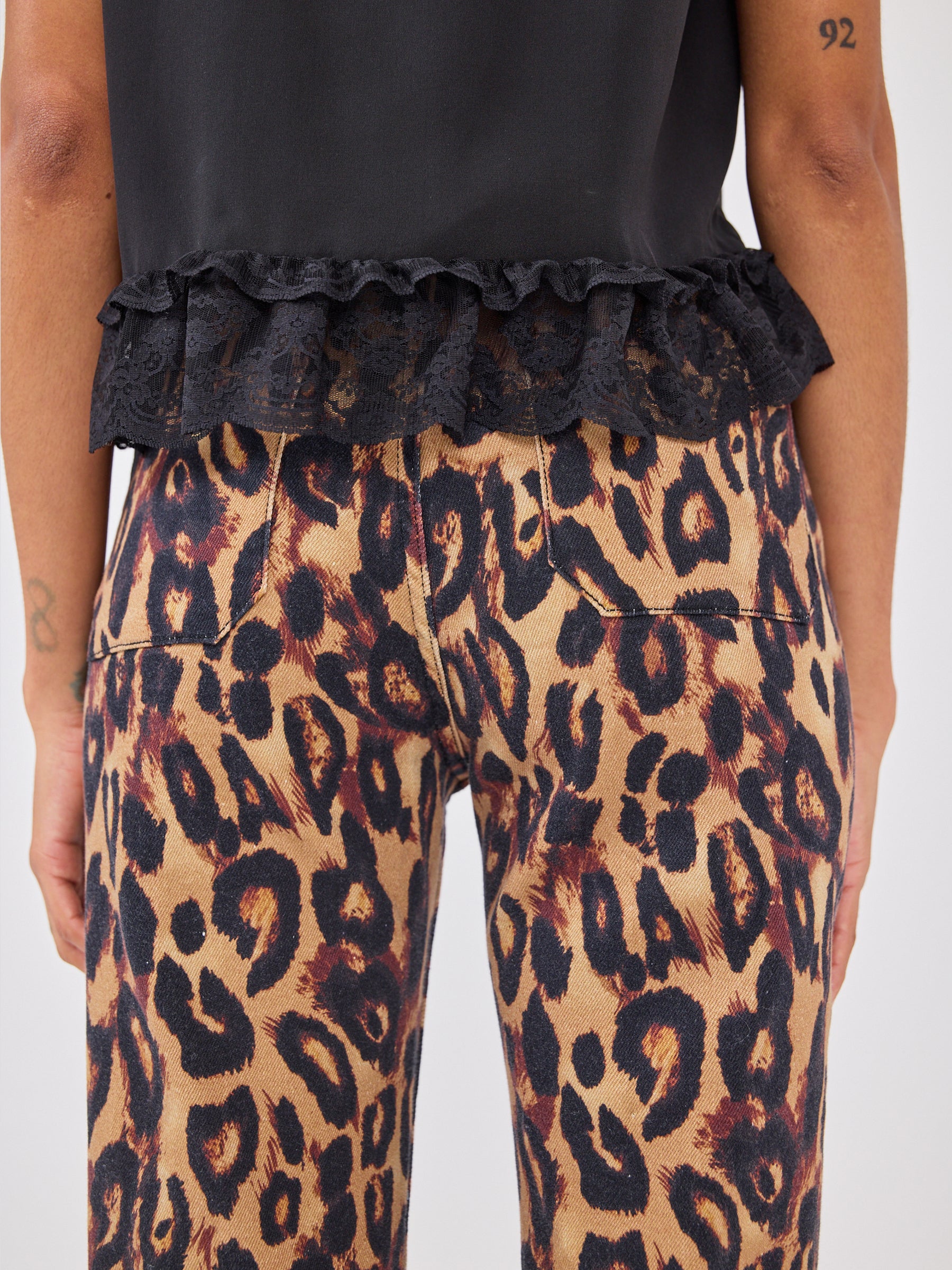 Cosmic Cat Flare Jeans