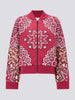 Dalton Cotton Jacquard Bomber Jacket