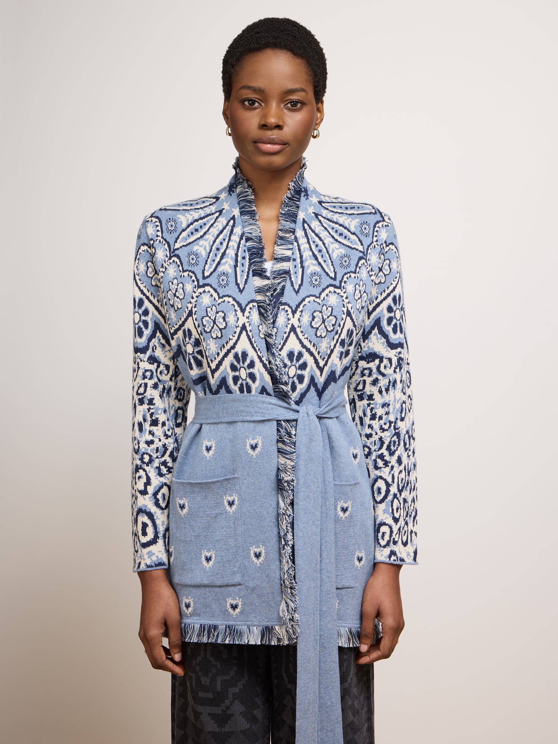 Dalton Cardigan Blue