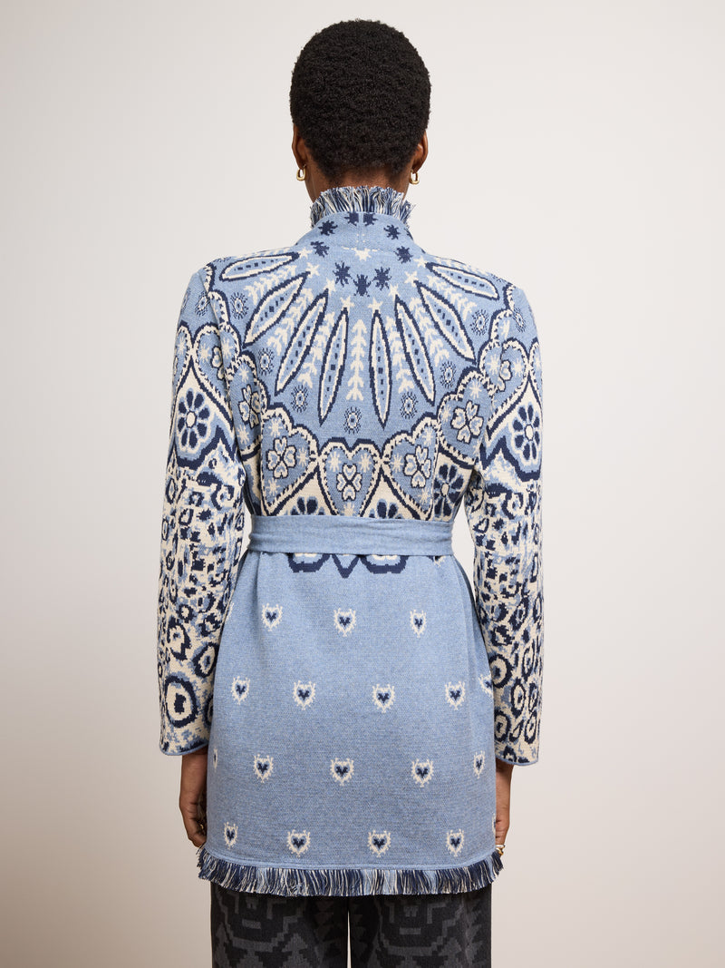 Dalton Cardigan Blue