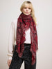 Dalton Cashmere Wool Scarf Red