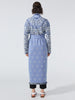 Dalton Cotton Jacquard Duster Blue