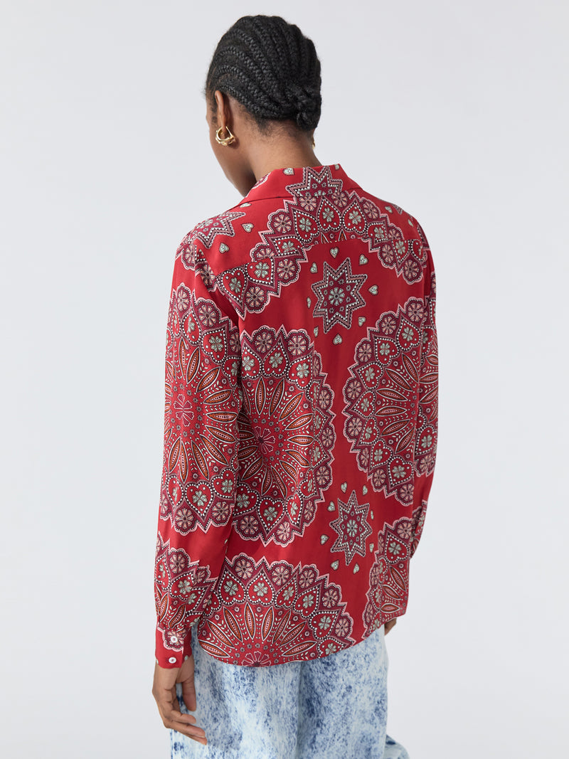 Dalton Silk Pyjama Shirt