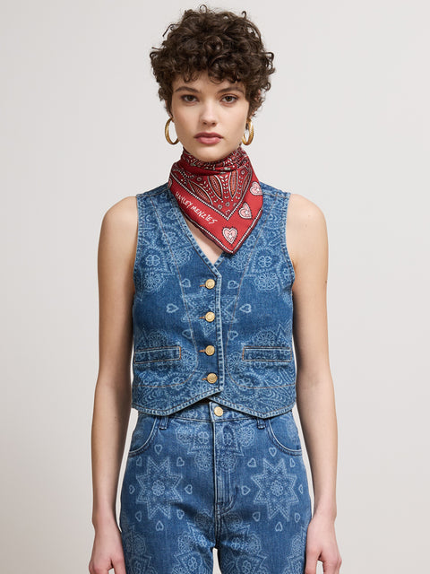 Dalton Waistcoat Blue