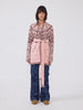Dalton Cotton Jacquard Cardigan Pink