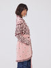 Dalton Cotton Jacquard Cardigan Pink