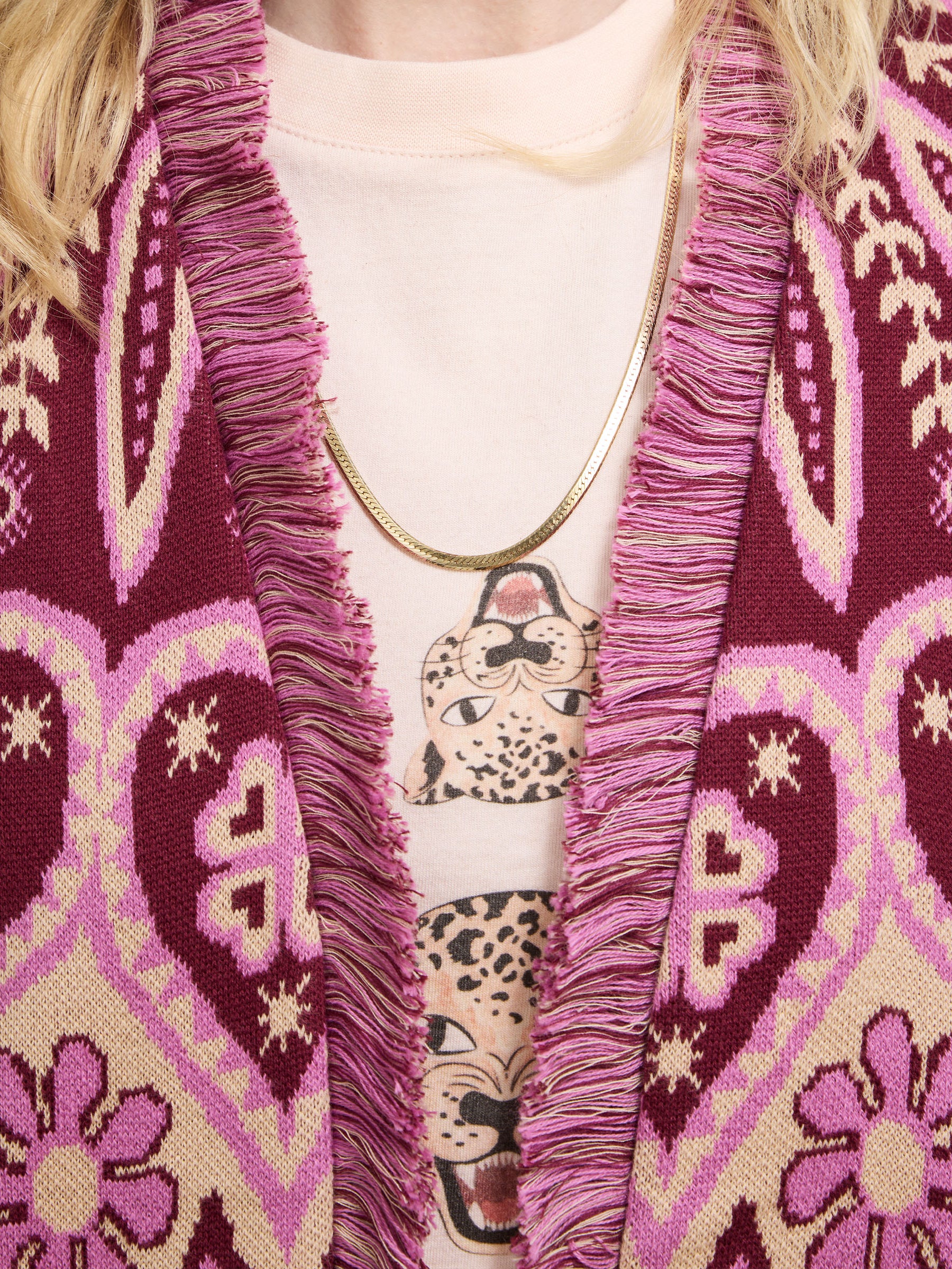 Dalton Cardigan Burgundy