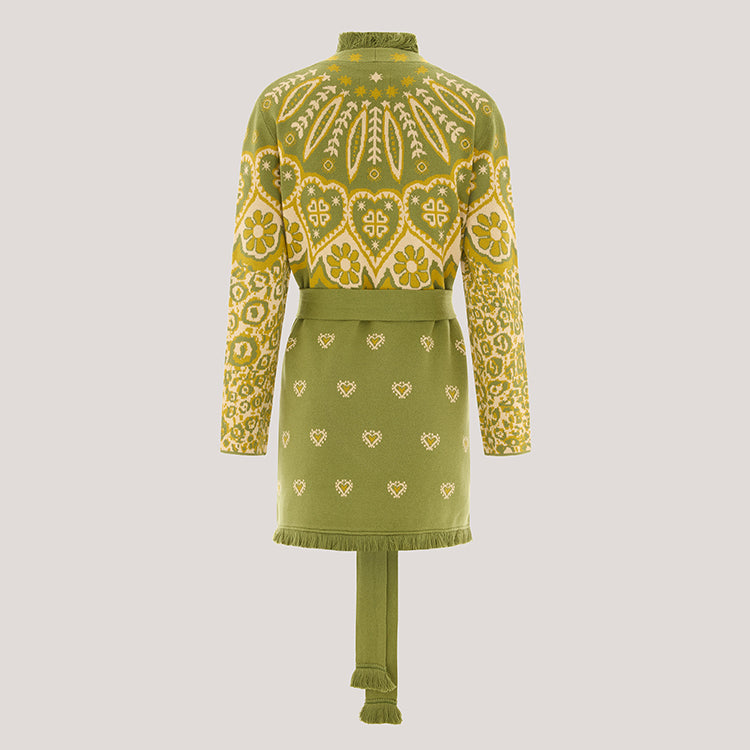 Dalton Cardigan Green