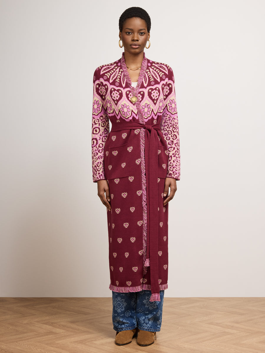 Dalton Duster Burgundy