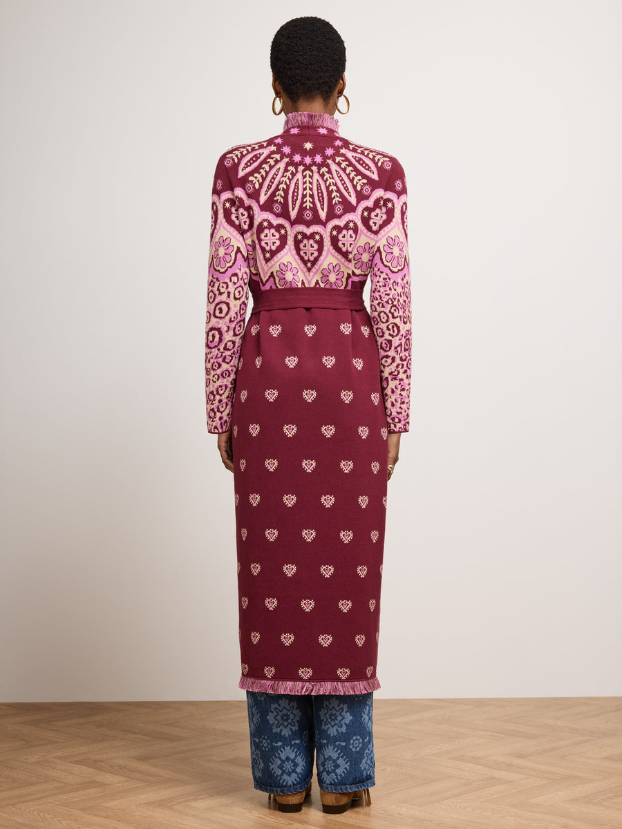 Dalton Duster Burgundy
