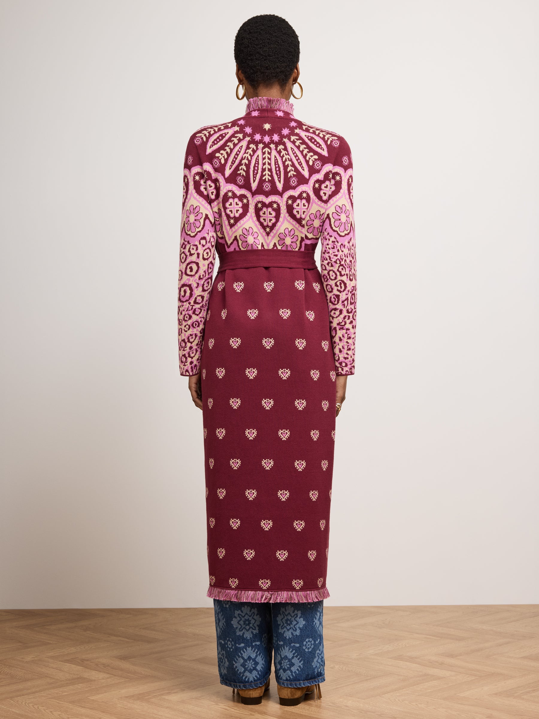 Dalton Duster Burgundy