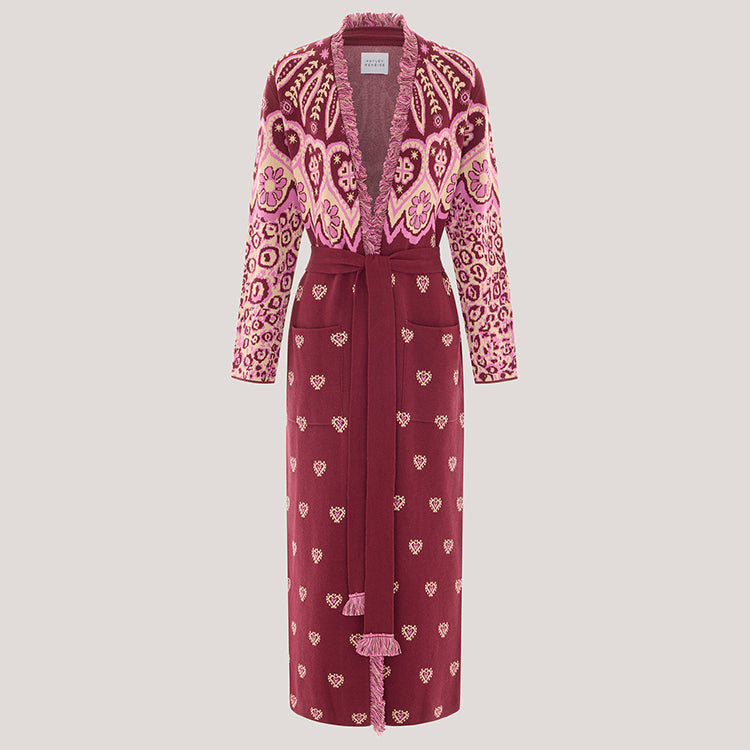 Dalton Duster Burgundy