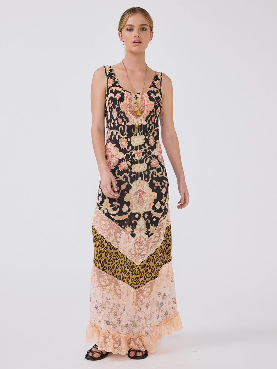 Desert Loom Silk Dress Multi
