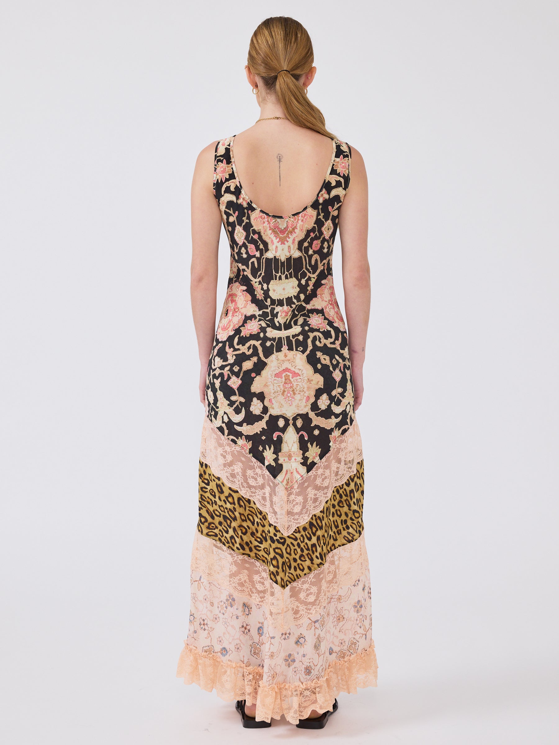 Desert Loom Silk Dress Multi