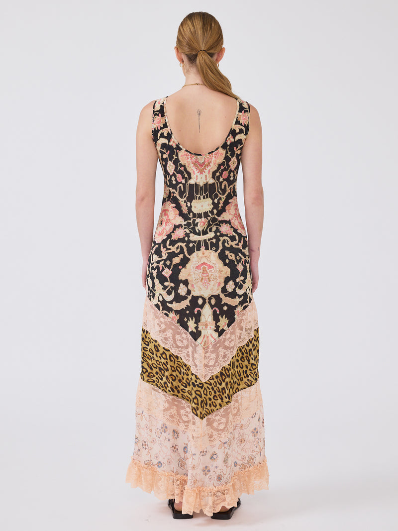 Desert Loom Silk Dress Multi