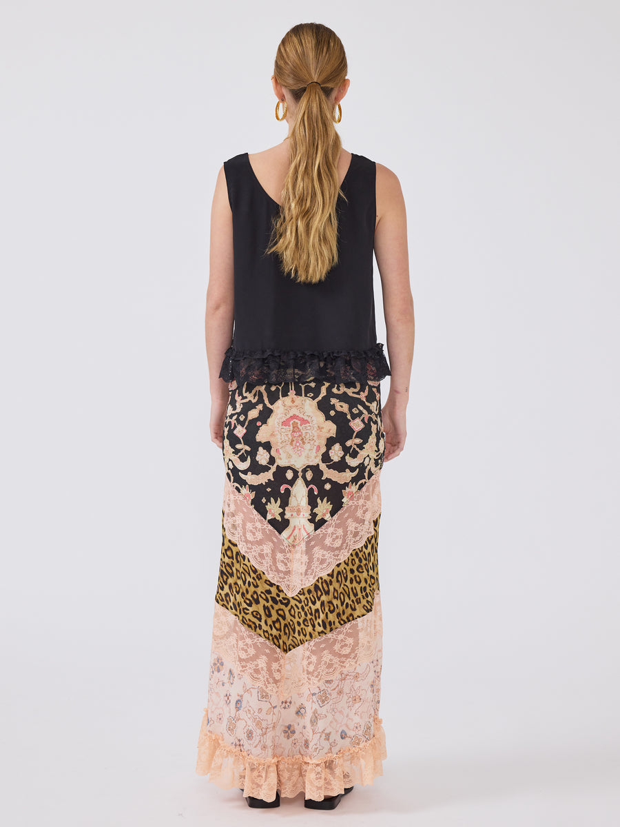 Desert Loom Silk Skirt Multi