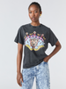 Enchanted Leopard Dylan T-Shirt Acid Wash