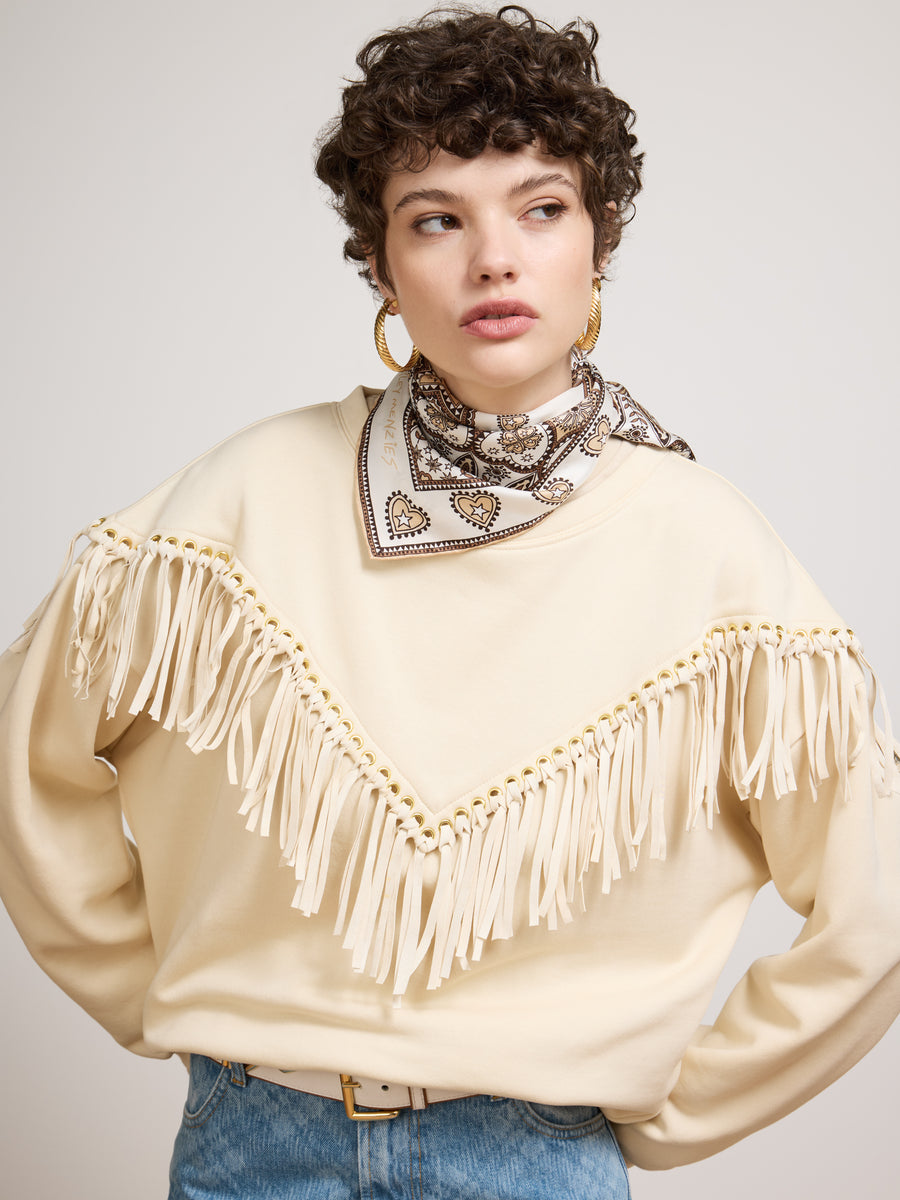 Sabina Sweatshirt Ecru