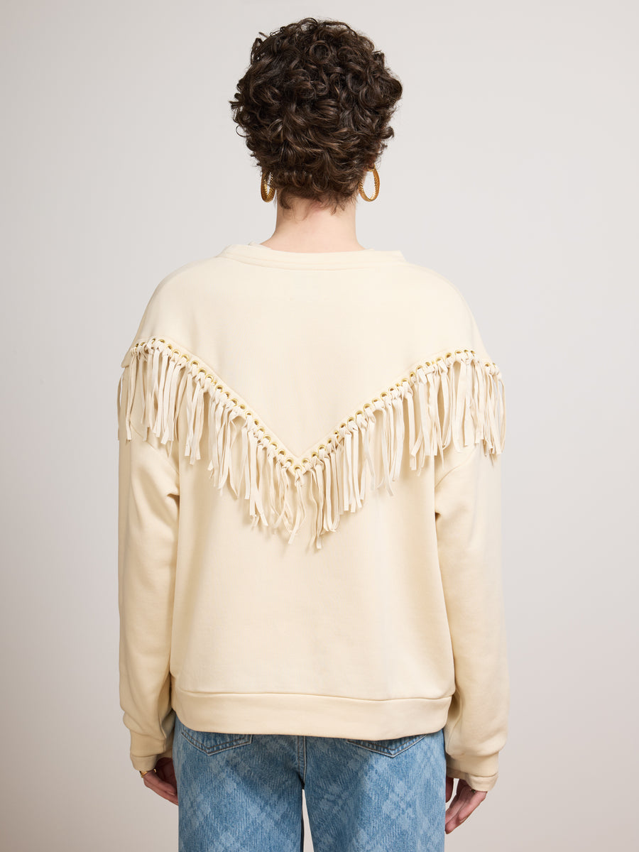 Sabina Sweatshirt Ecru