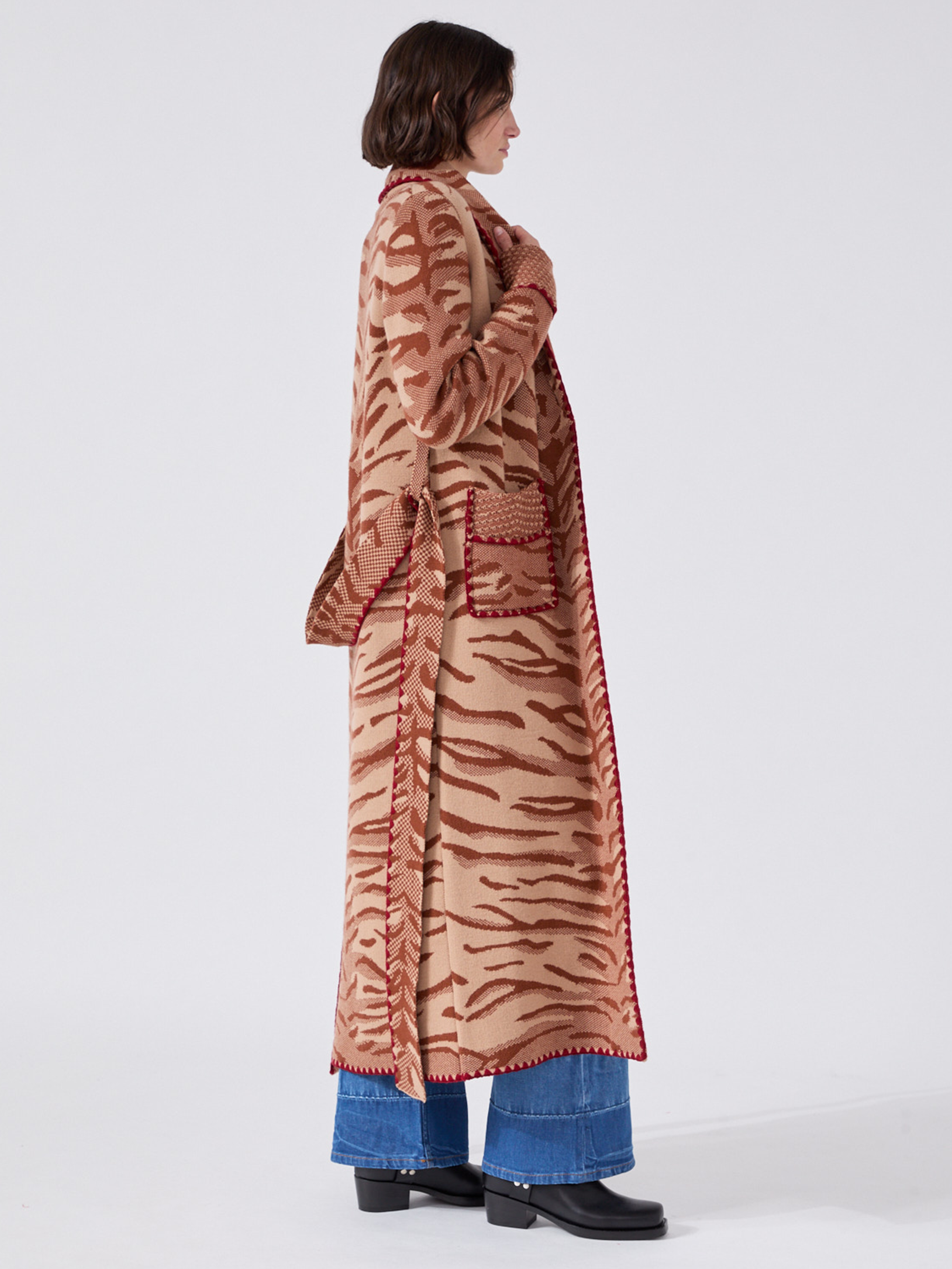 Henri Merino Coat Camel
