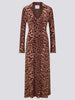 Jerry Silk Blend Knitted Dress Natural