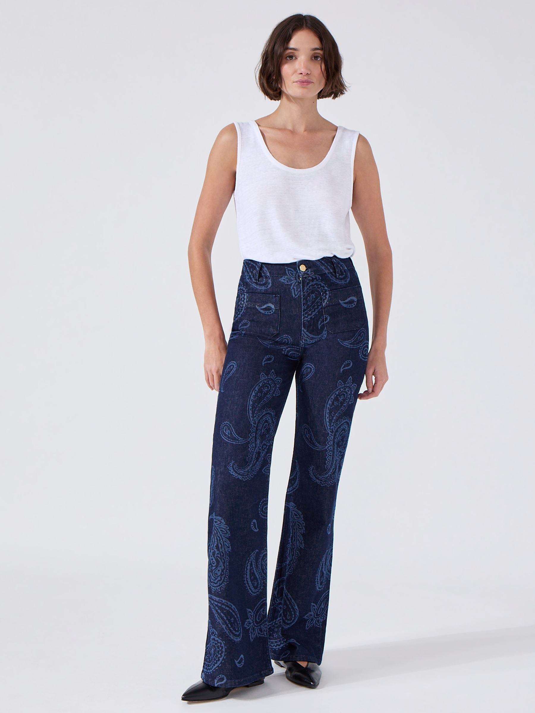 Jimi Flare Jeans Indigo