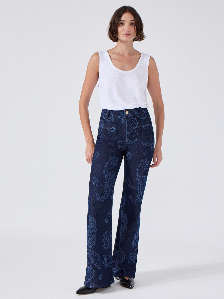 Jimi Flare Jeans Indigo