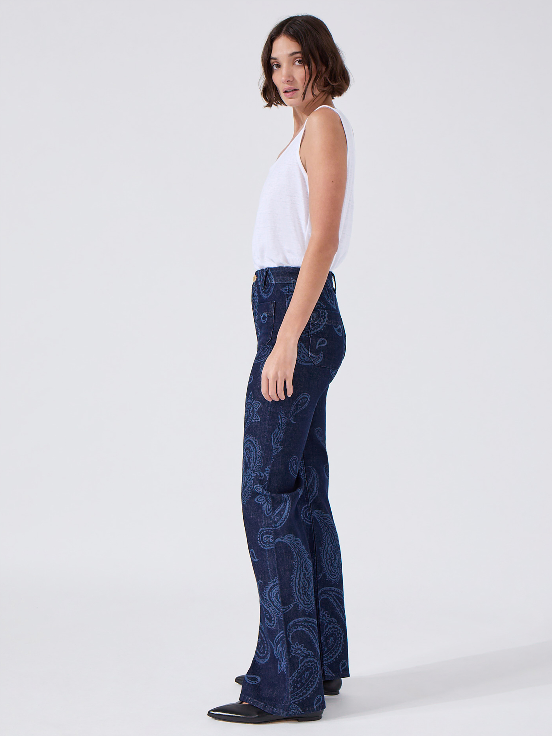 Jimi Flare Jeans Indigo