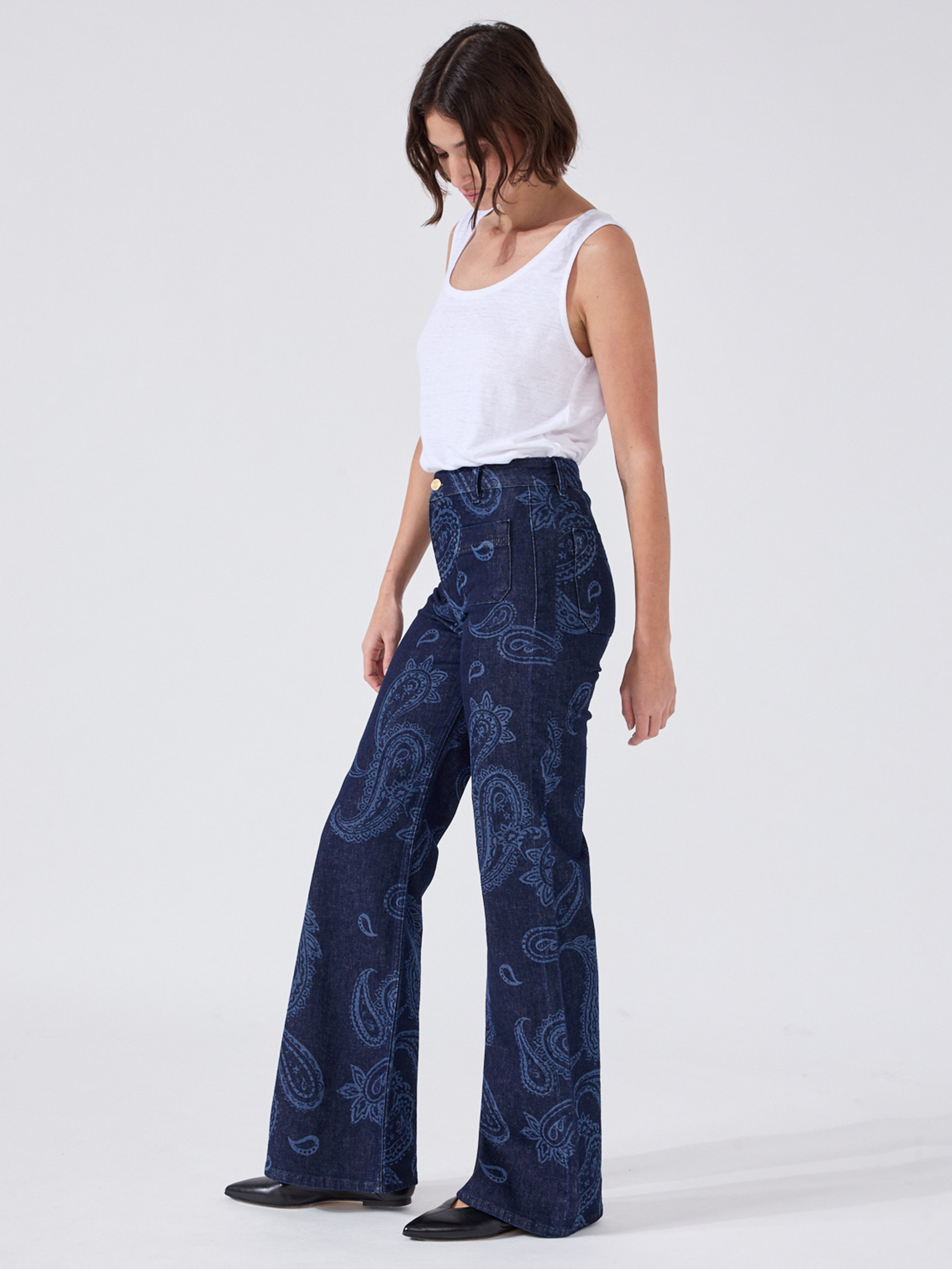 Jimi Flare Jeans Indigo
