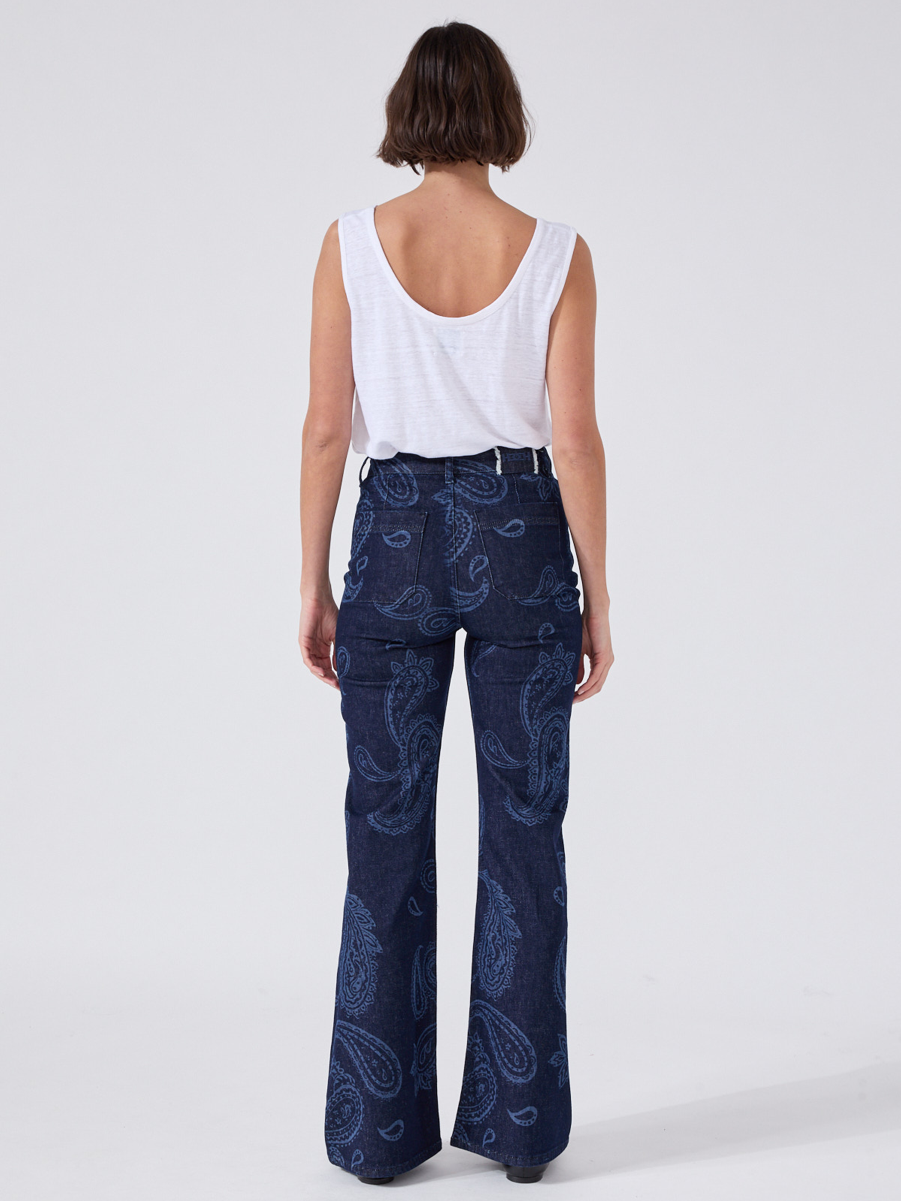Jimi Flare Jeans Indigo – Hayley Menzies Jimi Flare Jeans Indigo – Hayley Menzies