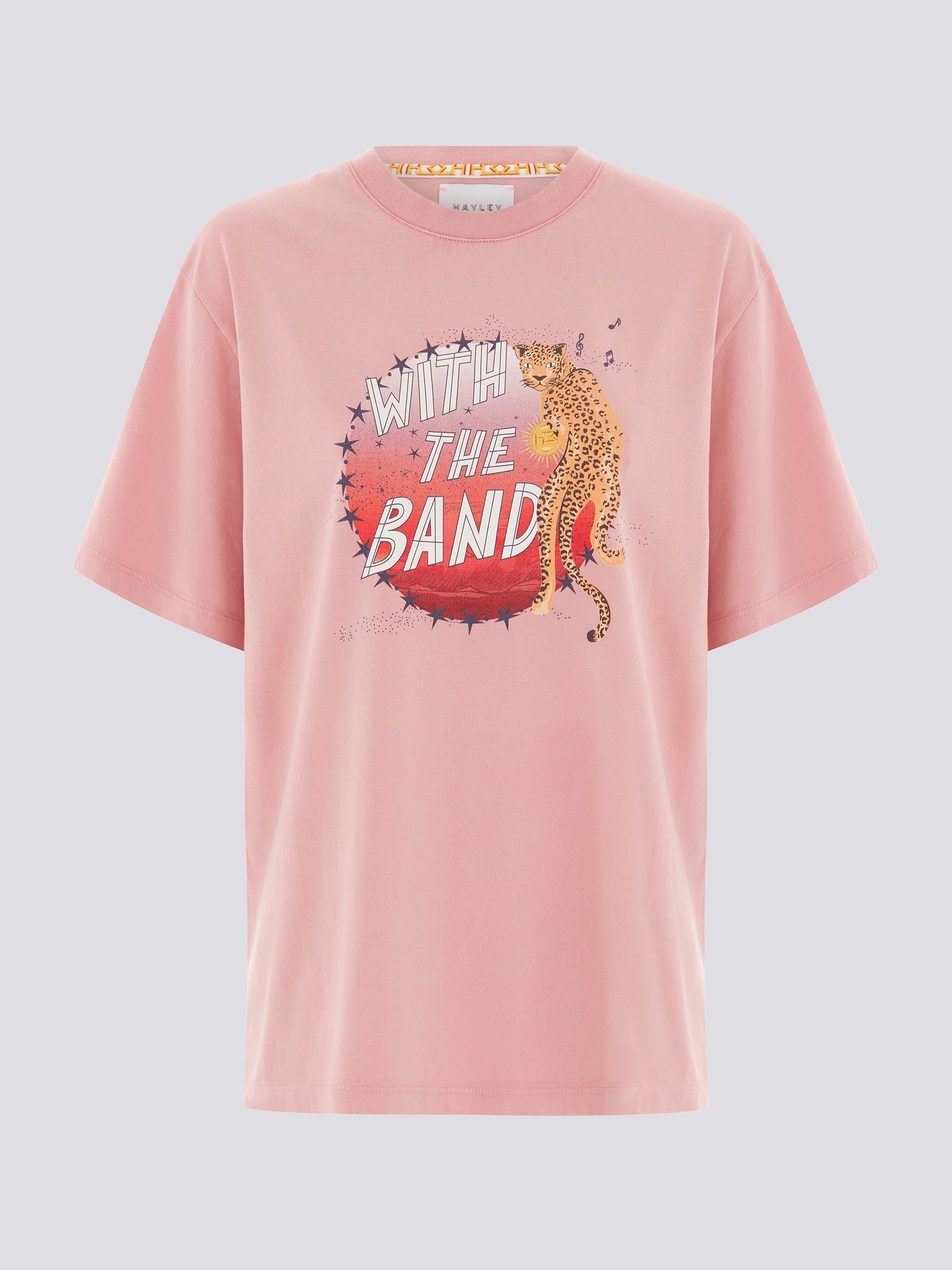 With the Band T Shirt Pink