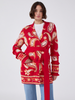 JIMI CARDIGAN RED
