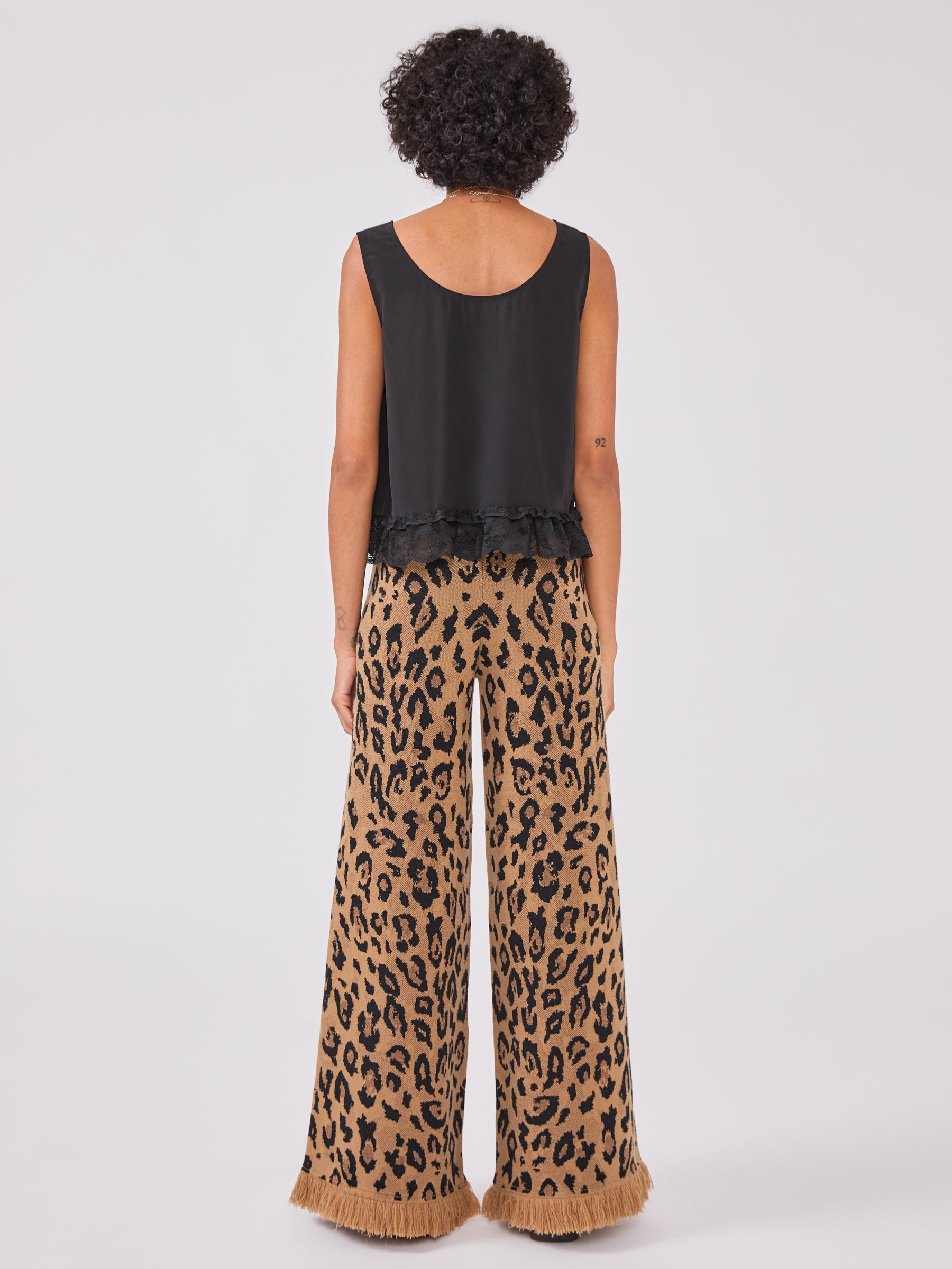 Cosmic Cat Knitted Trouser