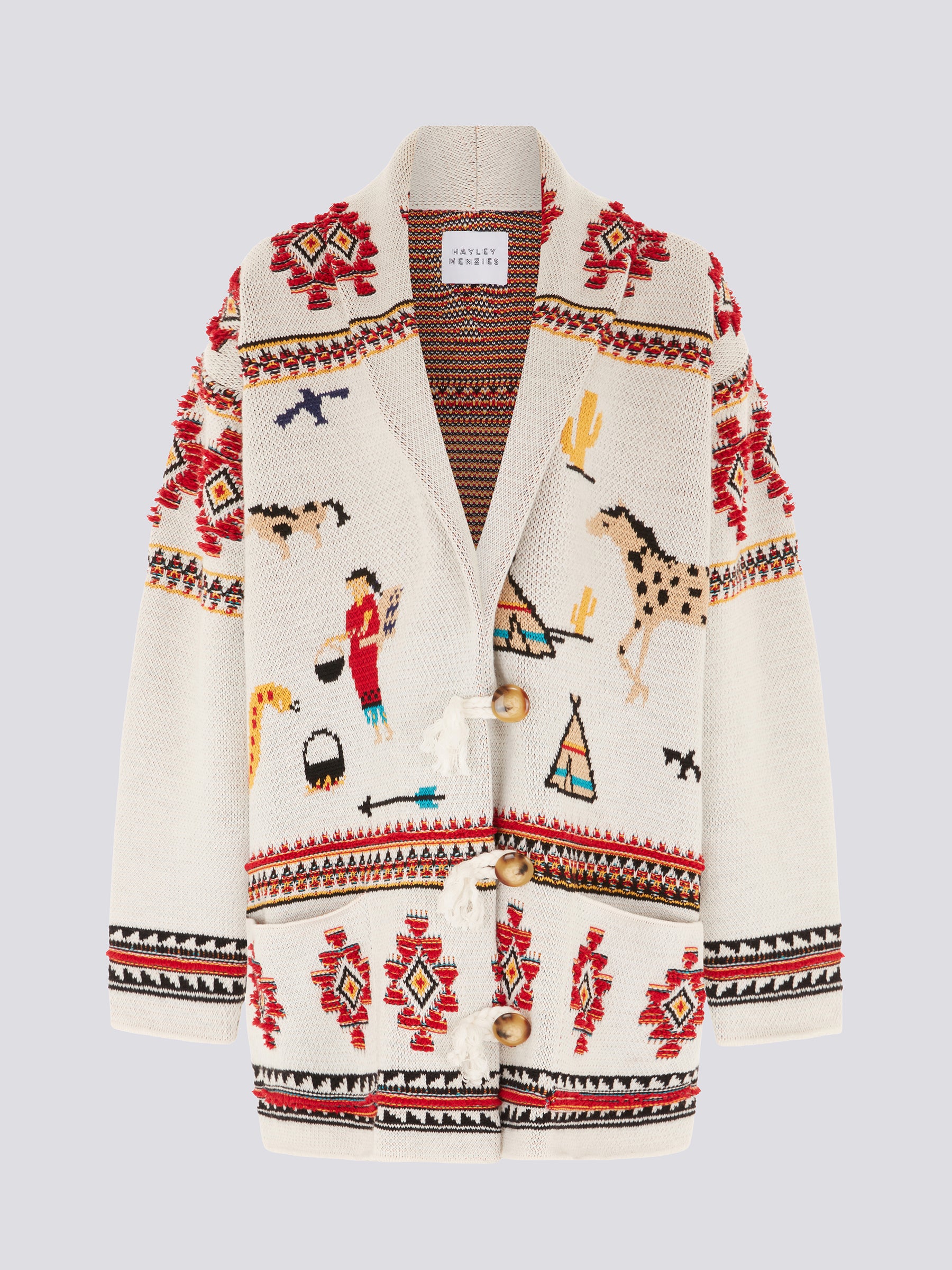 Nomadic Tapestry Cardigan Cream – Hayley Menzies