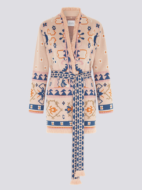 Desert Loom Cardigan Pink