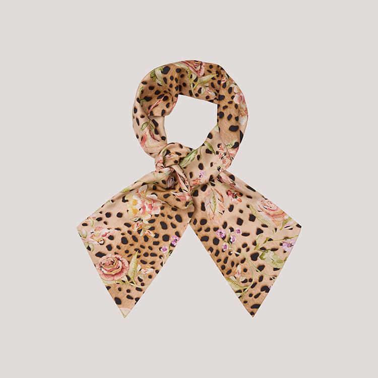 Talitha Leo Silk Scarf Multi